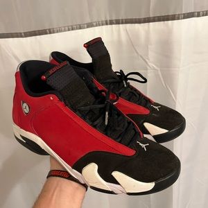 jordan 14 toro red